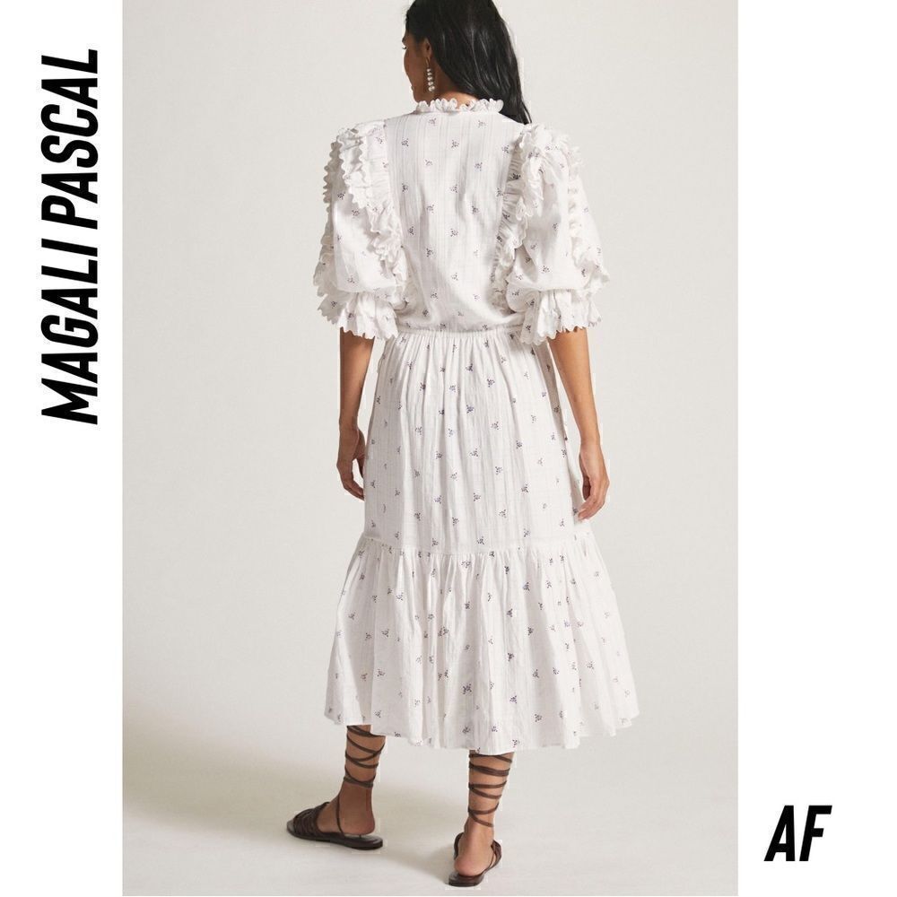 MAGALI PASCAL FLORENCE DRESS MIDI NWT SMALL - Picture 7 of 12